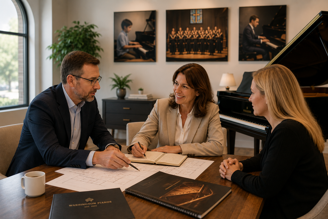 Helping Organizations Plan their Piano Purchase with Confidence