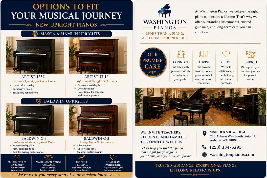 Options to Fit Your Musical Journey