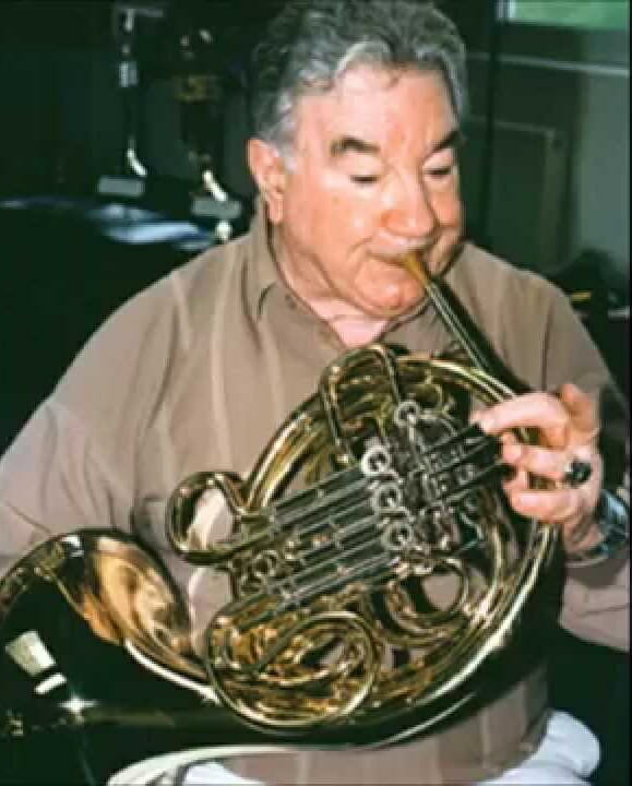 Vincent DeRosa French horn player Hollywood studio musician