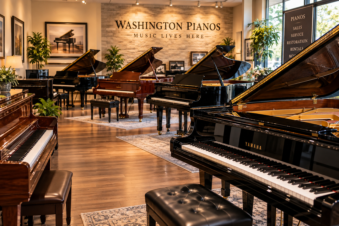 Washington Pianos serving piano buyers throughout South King County and the South Sound