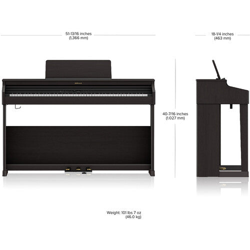 Roland RP701 Digital Piano | Refined Performance for Home, Studio, and Worship
