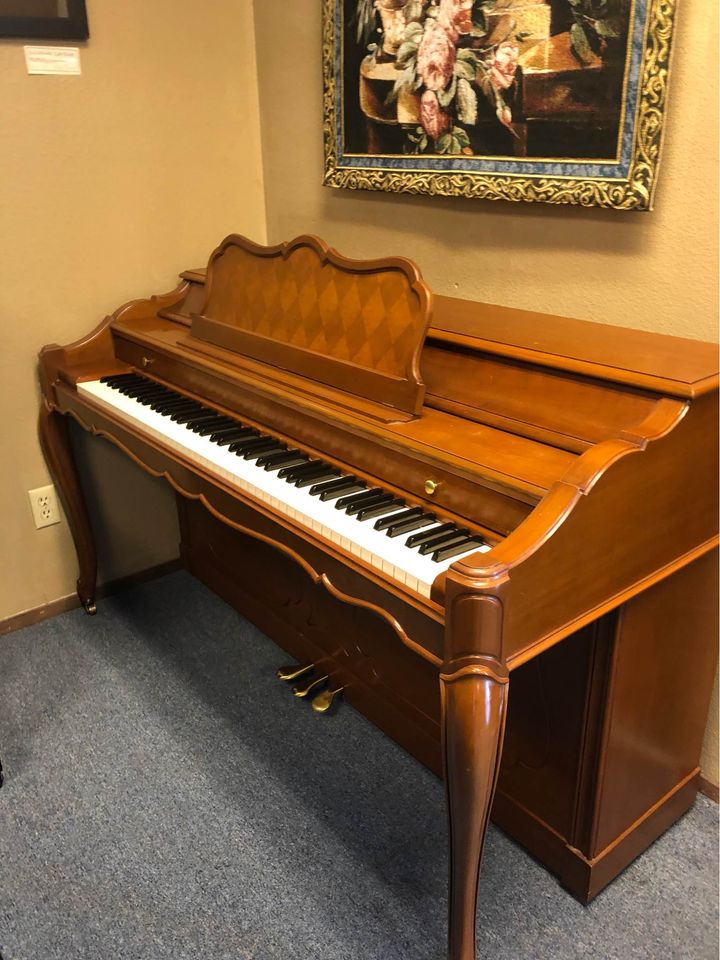Baldwin Acrosonic Console Piano | Walnut Satin | Made in USA
