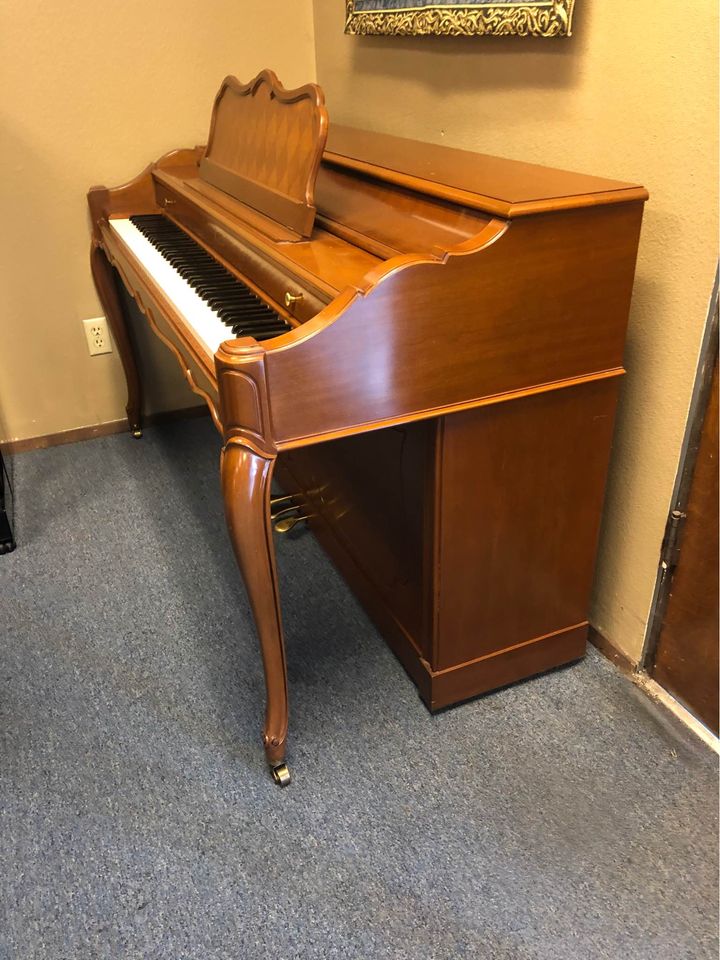 Baldwin Acrosonic Console Piano | Walnut Satin | Made in USA