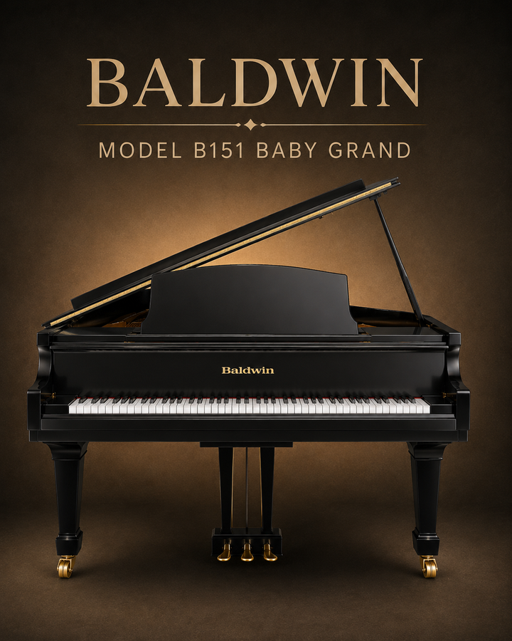 Baldwin Baby Grand Piano | Model B151 | 5&