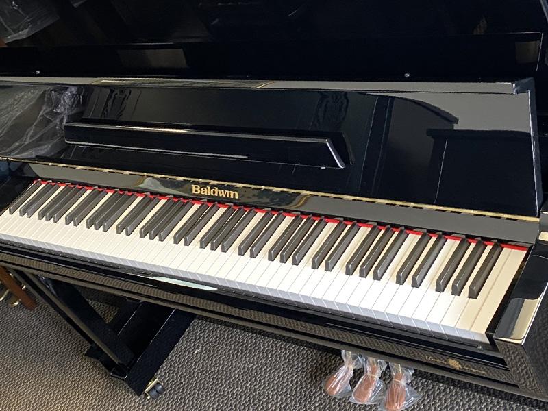 Baldwin Studio Upright Piano | Model E-1 | Polished Ebony