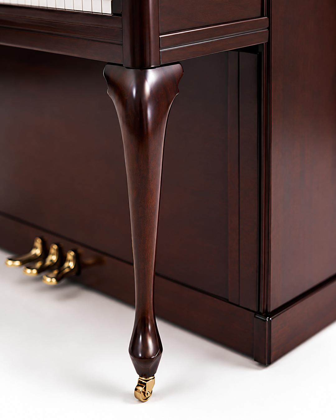 Baldwin Acrosonic B342 Console Piano | Satin Mahogany