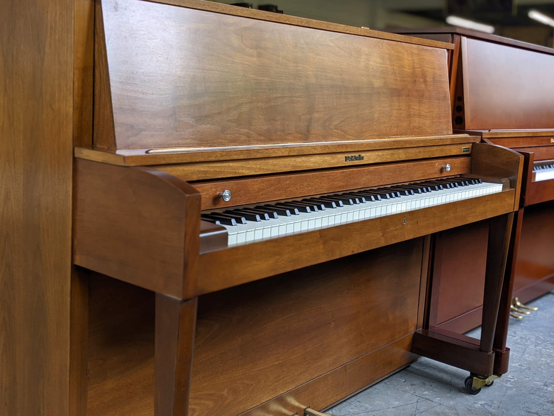 Certified Preowned Baldwin Hamilton Upright Piano Side Front View 