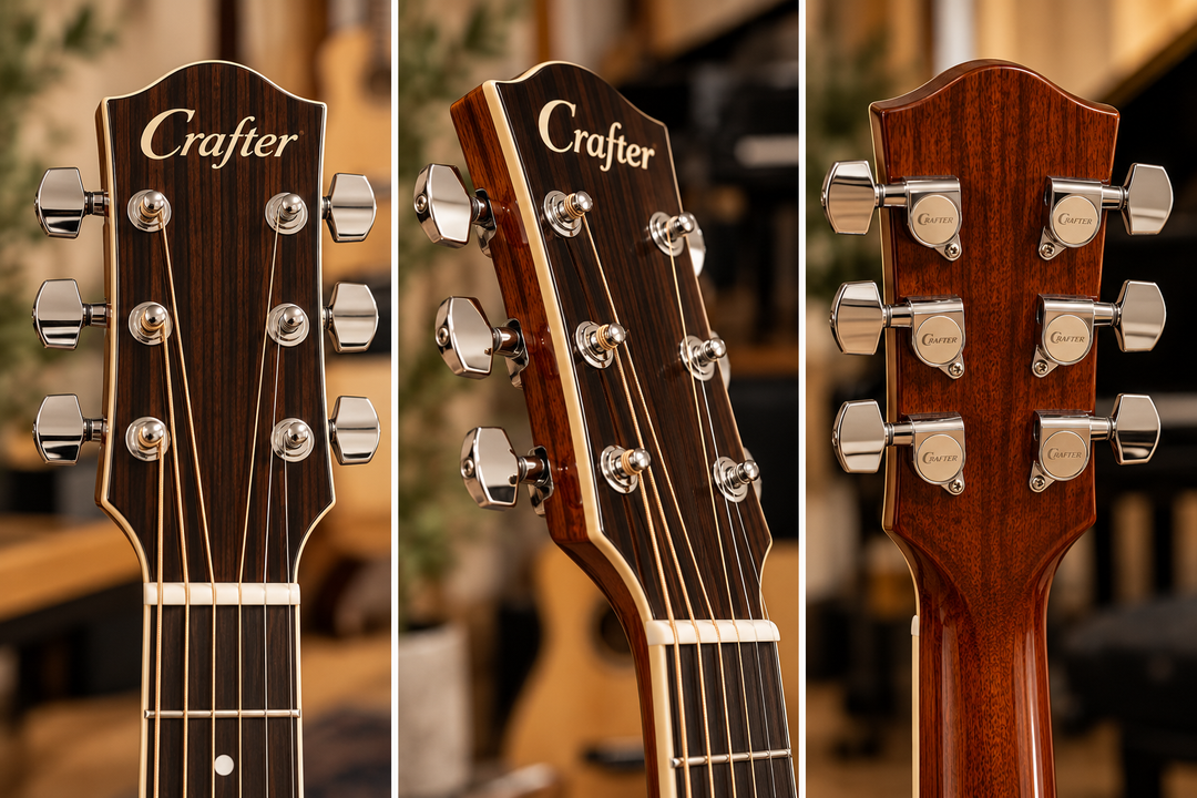 Crafter HD100-CE-N Acoustic-Electric Dreadnought Cutaway Guitar – Natural