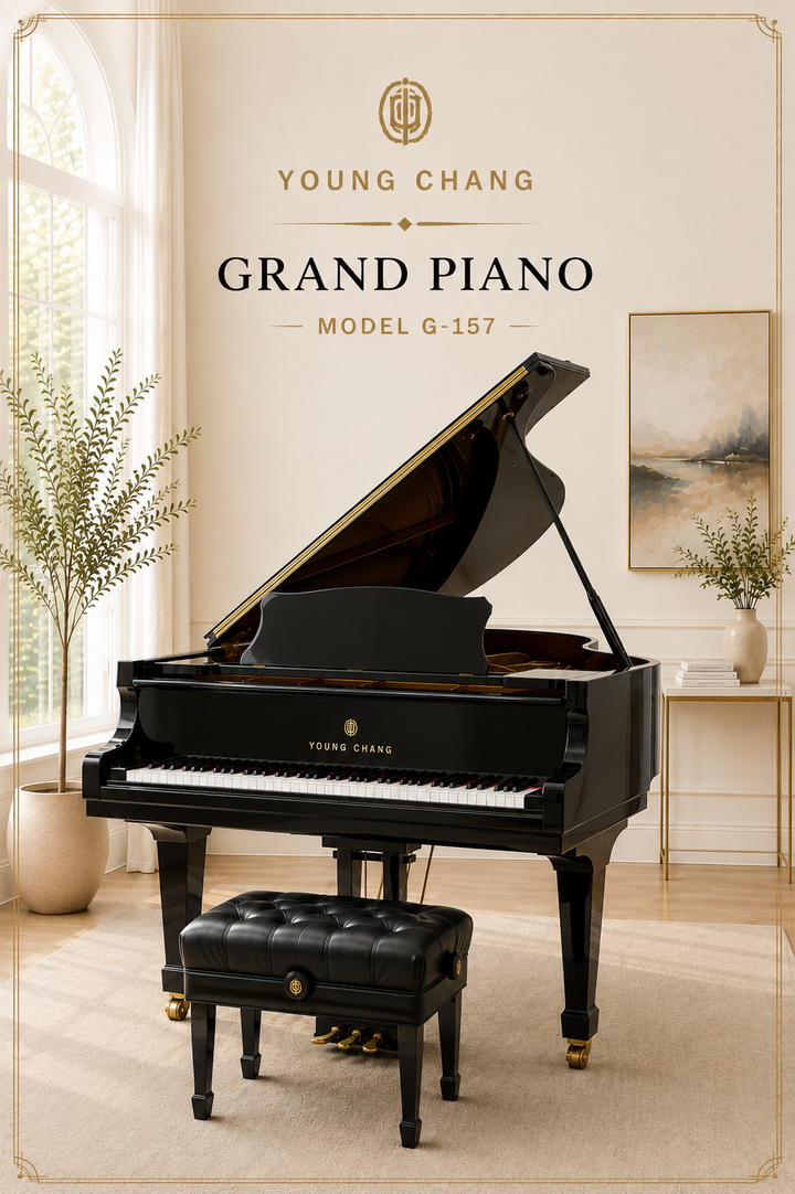 Young Chang Baby Grand Piano-Model G-157-5&