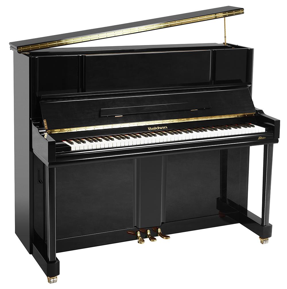 Baldwin C-3 Professional Studio Upright Piano | Polished Ebony