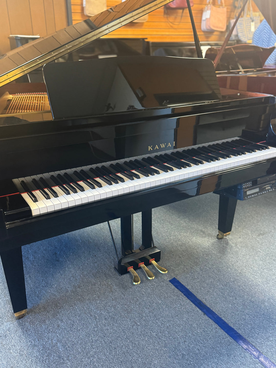 Kawai Baby Grand Player Piano - Model GM2 - Piano Disc - Ebony