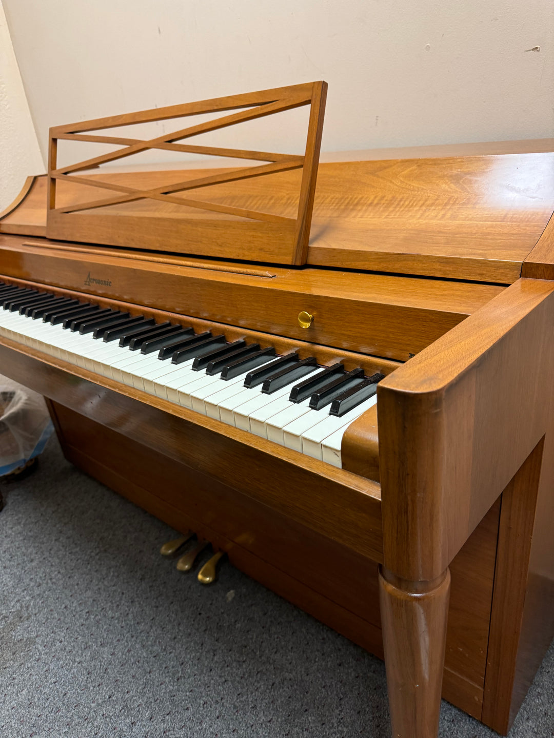 Baldwin Acrosonic Console Piano | Mahogany | Made in USA