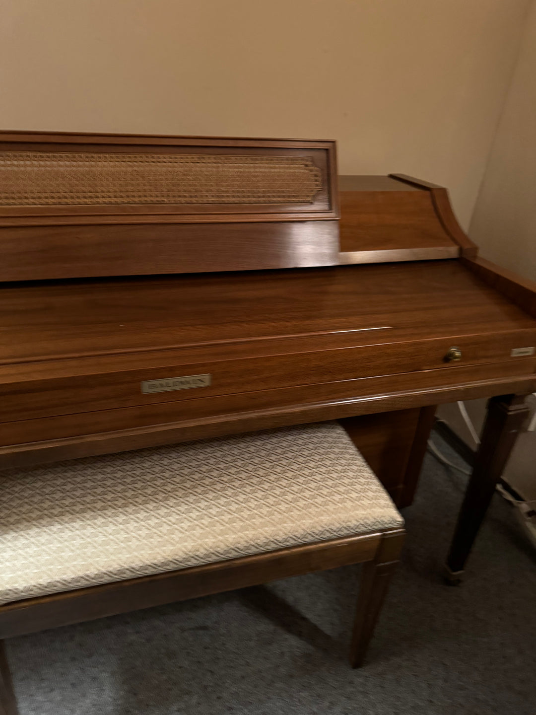Baldwin Acrosonic Console Piano | Mahogany | Made in USA