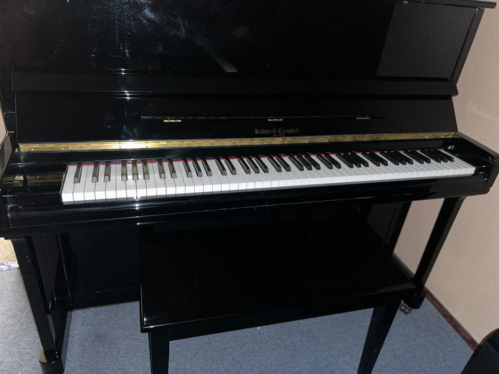 Kohler &amp; Campbell Studio Upright Piano-Model KC-121-Ebony Polish-Gallery