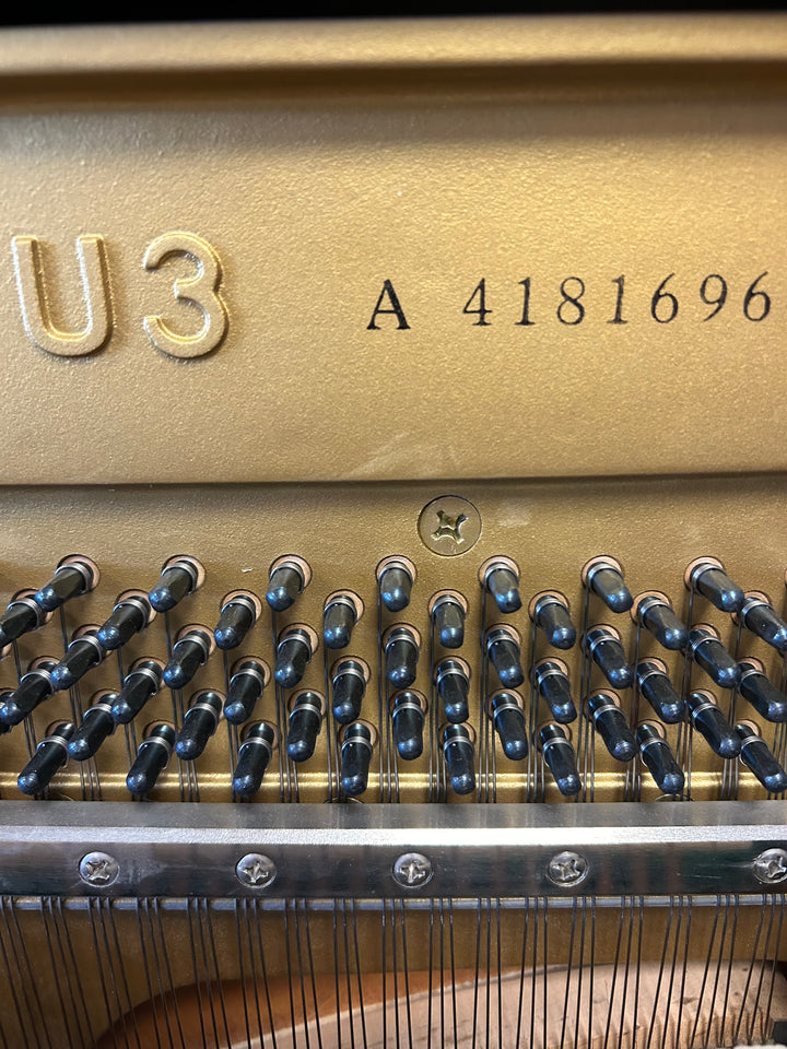 Yamaha Professional Upright Piano-Model U3-Ebony Polish-Gallery