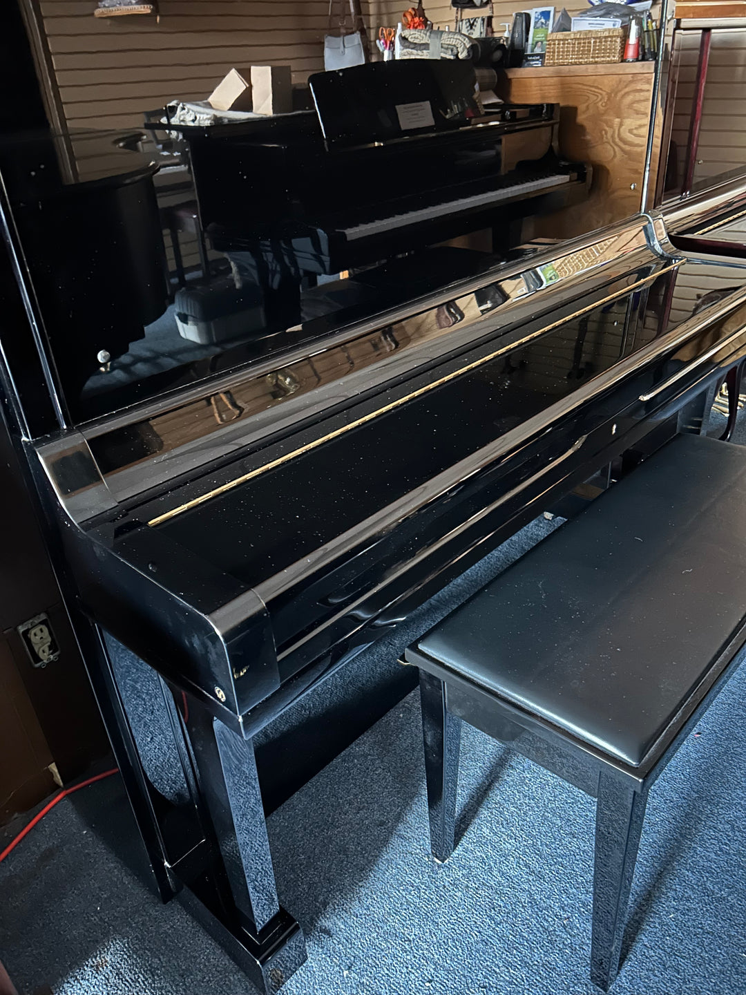 Yamaha Professional Upright Piano-Model U3-Ebony Polish-Gallery