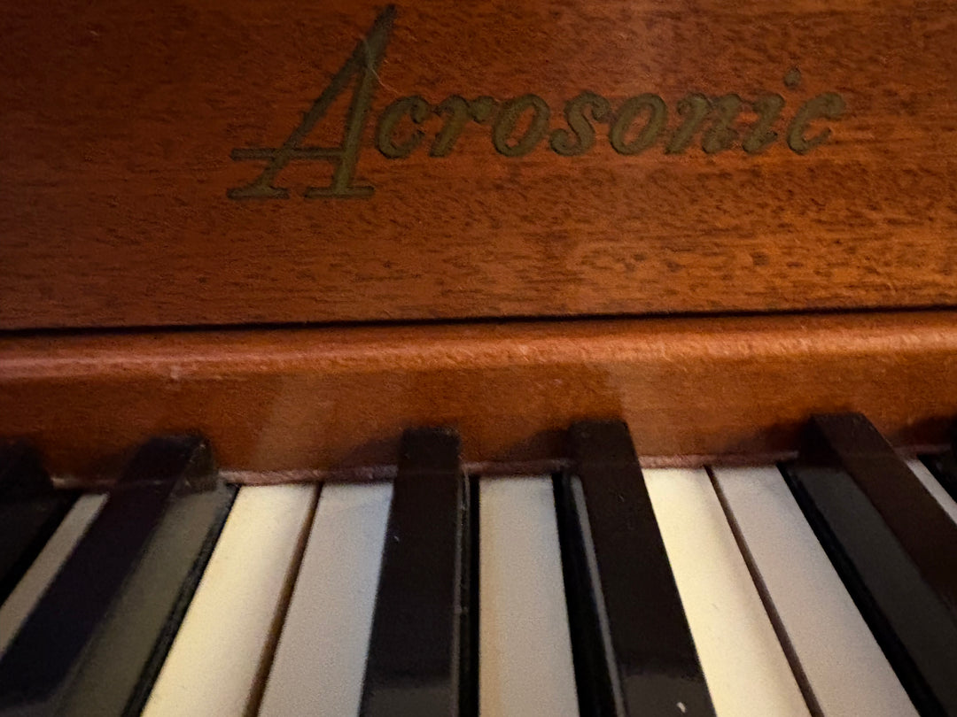 Baldwin Acrosonic Console Piano | Mahogany | Made in USA