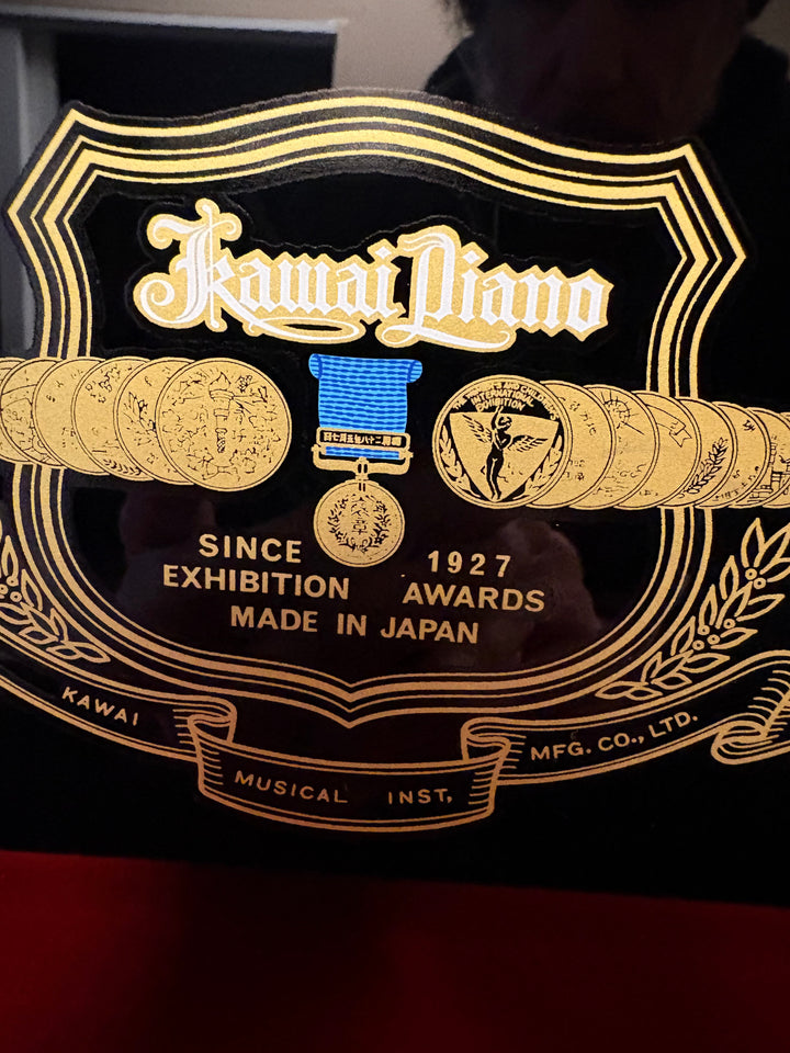 Yamaha Decorator Upright Piano-Model M-2F-Ebony - Gallery