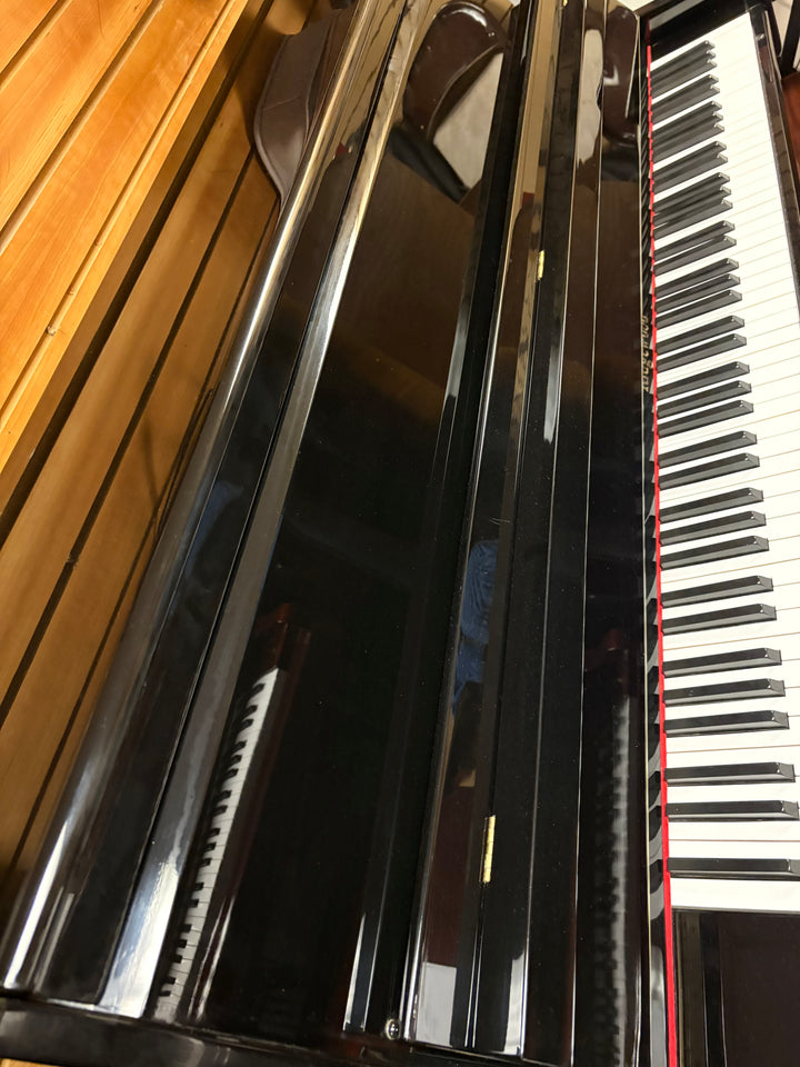 RIDGEWOOD STUDIO UPRIGHT PIANO – 44″ | EBONY POLISH