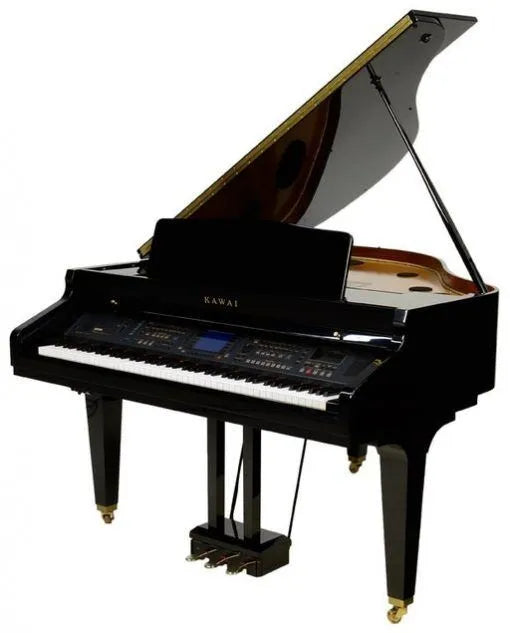 Kawai Digital Piano-Ebony-Hybrid Model CP200-5&