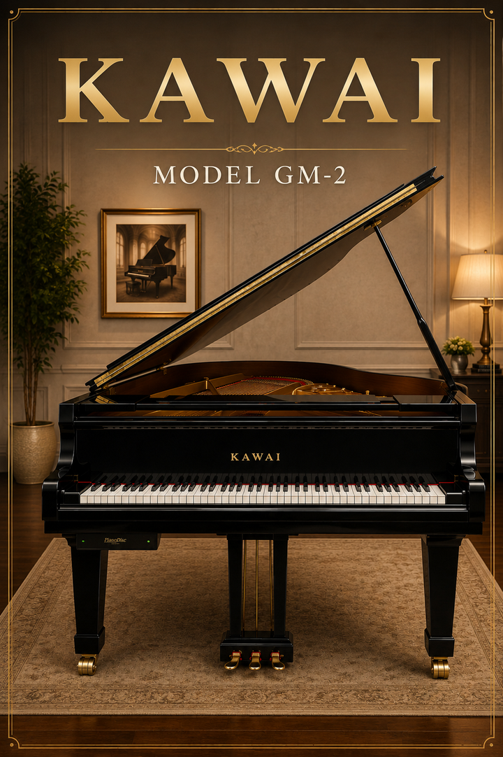Kawai Baby Grand Player Piano - Model GM2 - Piano Disc - Ebony