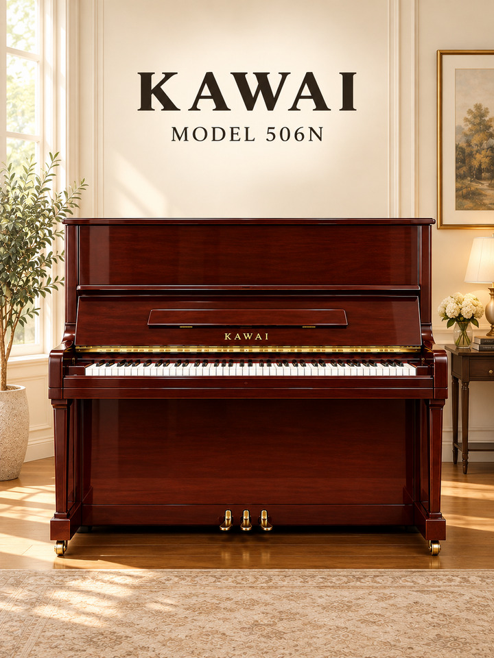 Kawai Studio Upright Piano in Showroom