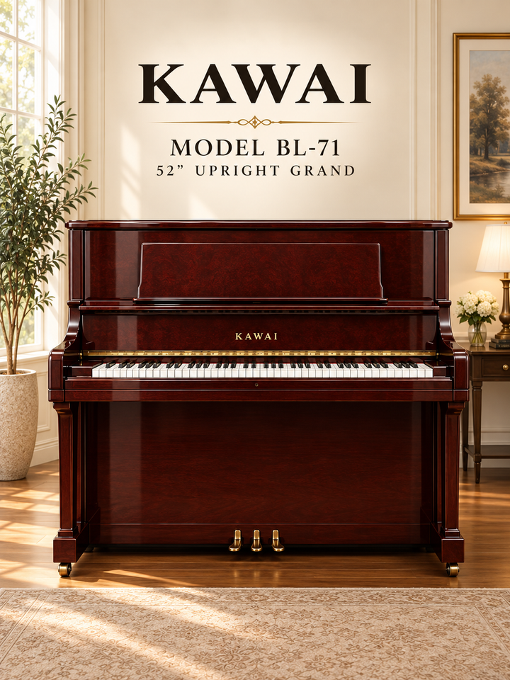 Kawai BL-71 Upright in Showroom