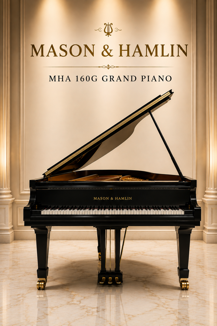 Mason &amp; Hamlin MHA 160G Artist Series Grand Piano | Enhanced Performance &amp; Craftsmanship