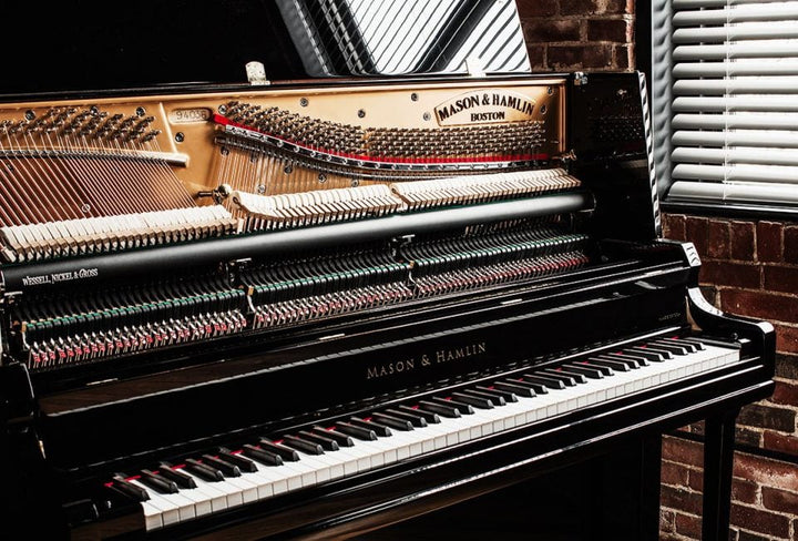 Mason &amp; Hamlin Model 50 Upright Piano | Handcrafted in the USA