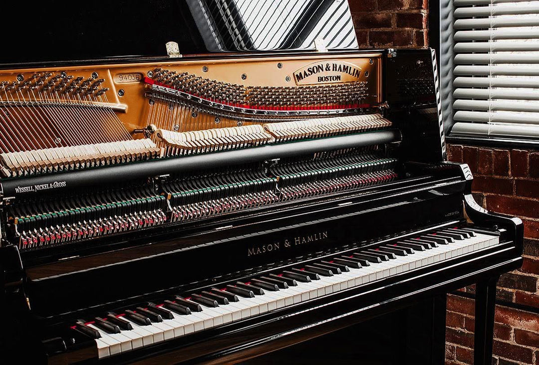 Mason &amp; Hamlin Model 50 Upright Piano | Handcrafted in the USA