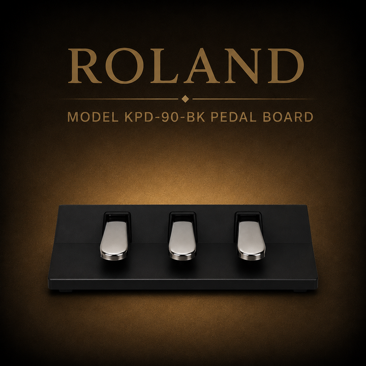 Roland KPD-90-BK Pedal Board for FP-60X and FP-90X Black