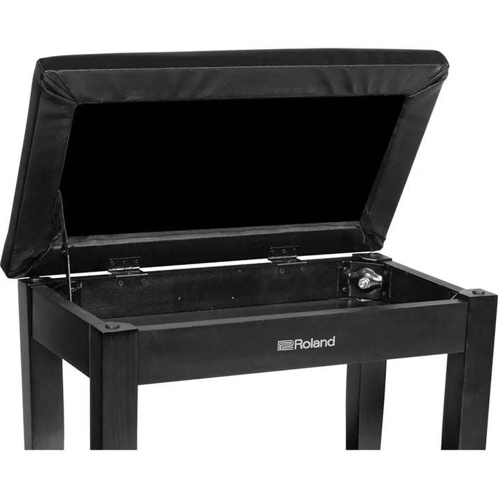 Roland PB1-BK Piano Bench with Storage Compartment