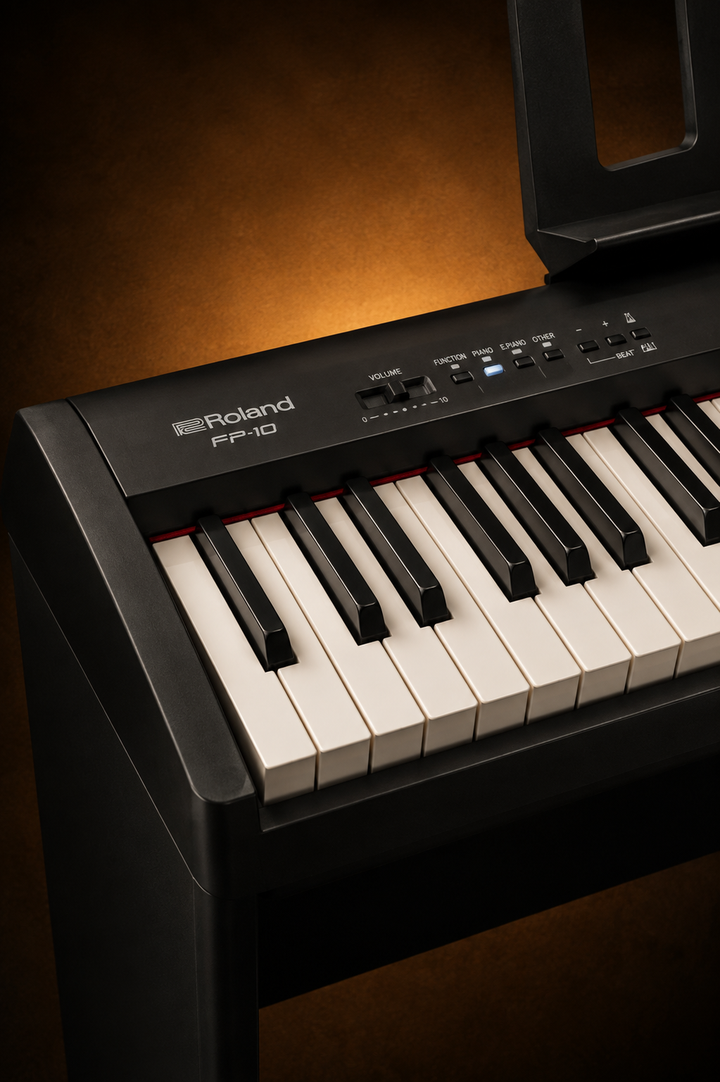 Roland FP10 Control Button Keyboard Close-up 