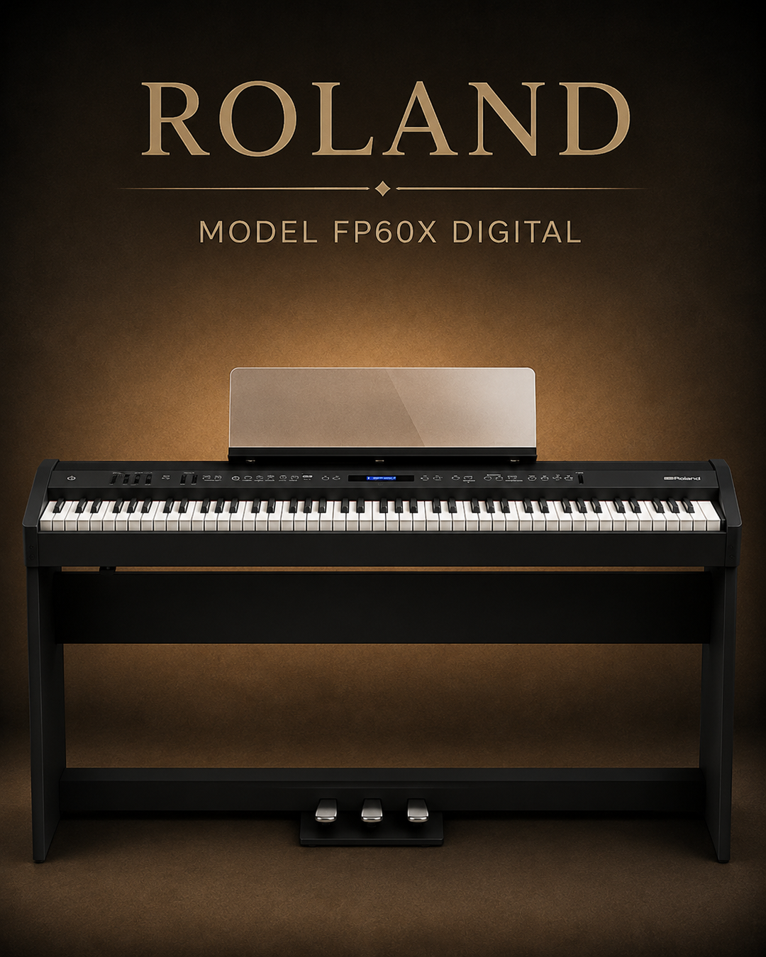 Roland Model FP60X Digital with Performance Package