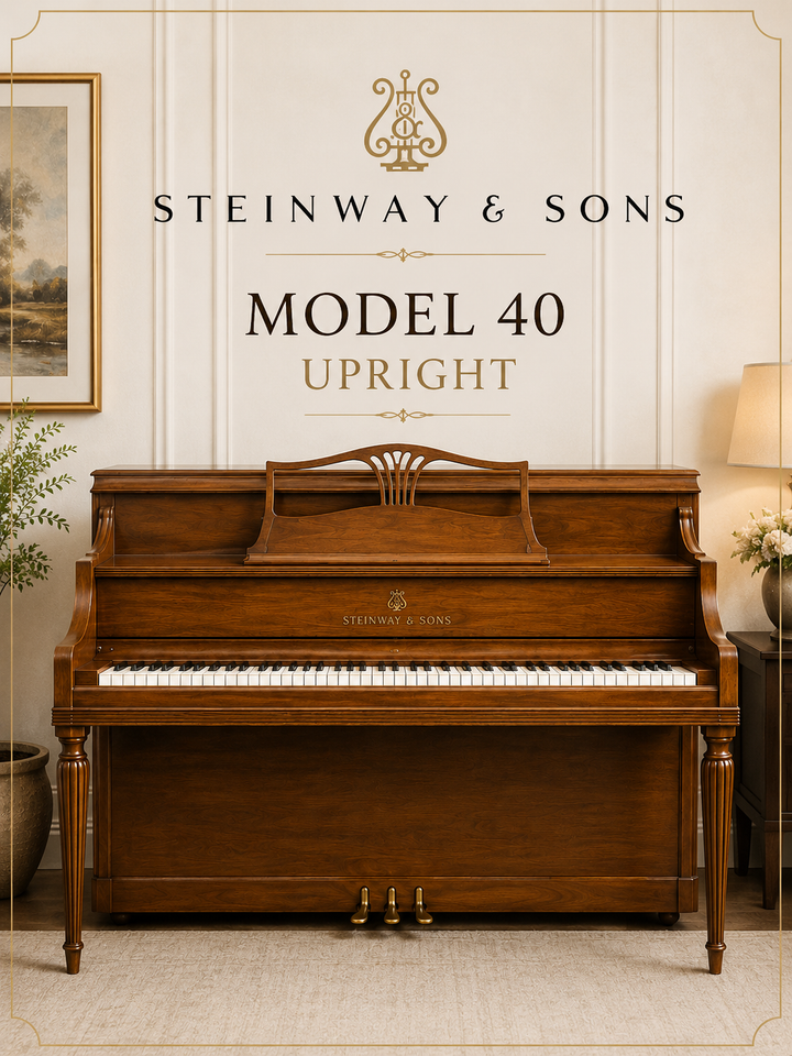 Steinway &amp; Sons Model 40 Upright Piano