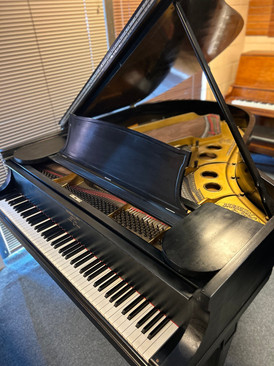 STEINWAY &amp; SONS BABY GRAND PIANO | MODEL M