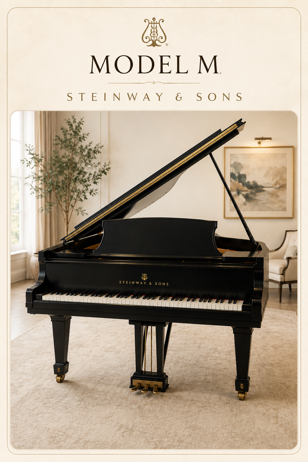 Steinway &amp; Sons Grand Piano | Model M