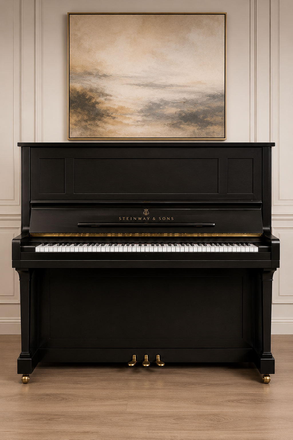 Steinway Model 1098 Studio Upright Piano