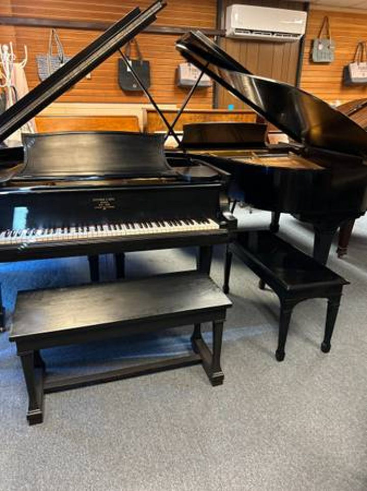 Steinway &amp; Sons Grand Piano-Model L-Restored-Ebony Satin Finish