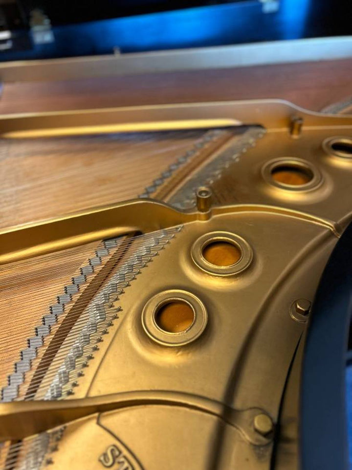 Steinway &amp; Sons Grand Piano-Model L-Restored-Ebony Satin Finish