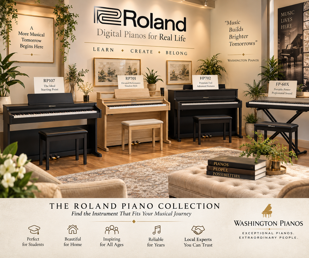 Roland RP107 Digital Piano | Classic Black