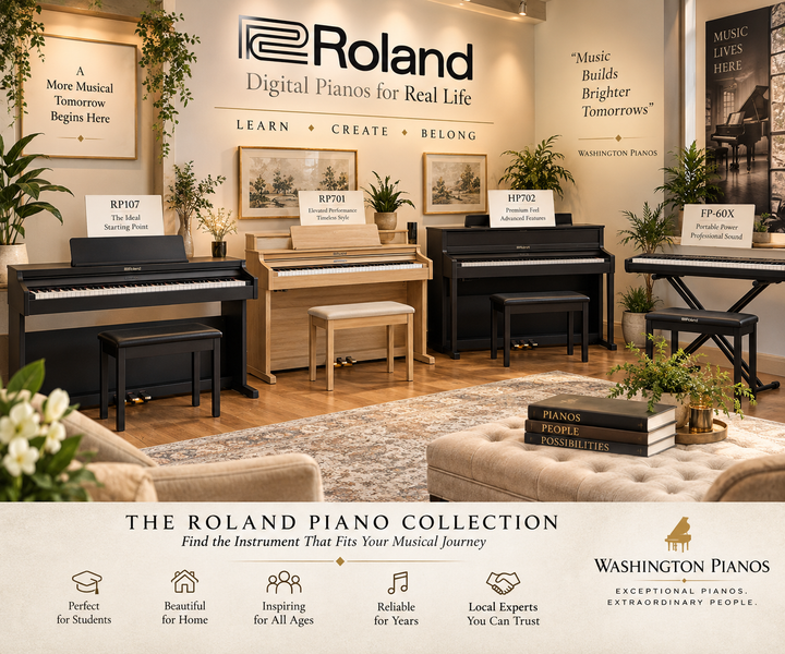 Roland RP107 Digital Piano | Classic Black