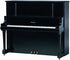 Wyman Upright Grand Piano, Model WV132, High Polished Ebony