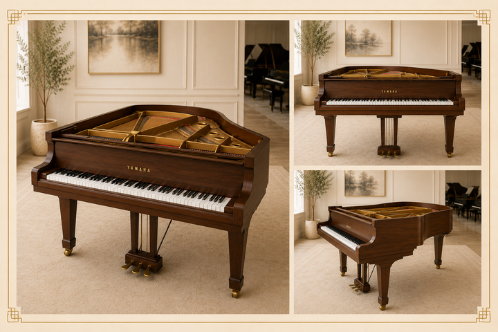 Yamaha Grand Piano-Model C3-6&