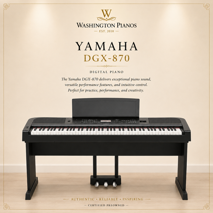 Yamaha Digital Piano-Model DGX-67 - Hammer Action - Gallery