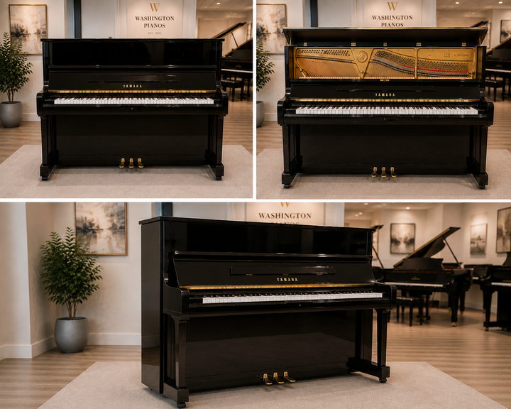 Yamaha Professional Upright Piano-Model U3-Ebony Polish-Gallery