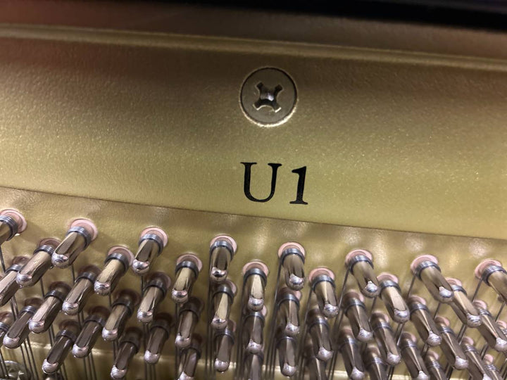 Yamaha Studio Upright Piano – Model U1 - Ebony Polish