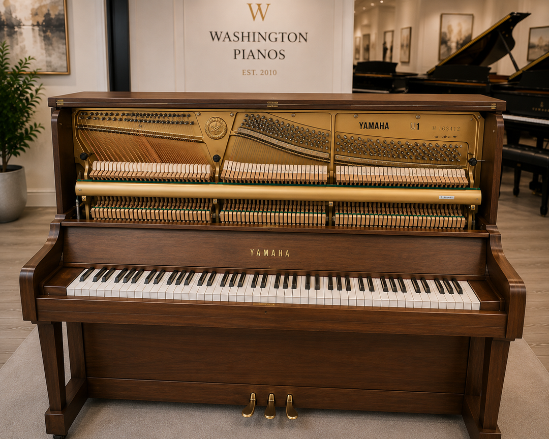 Yamaha Professional Studio Upright Piano-Model U1-Walnut Finish