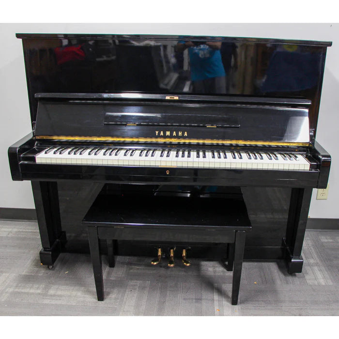Yamaha Professional Upright Piano-High-Gloss Ebony-50" U2 Model-Gallery