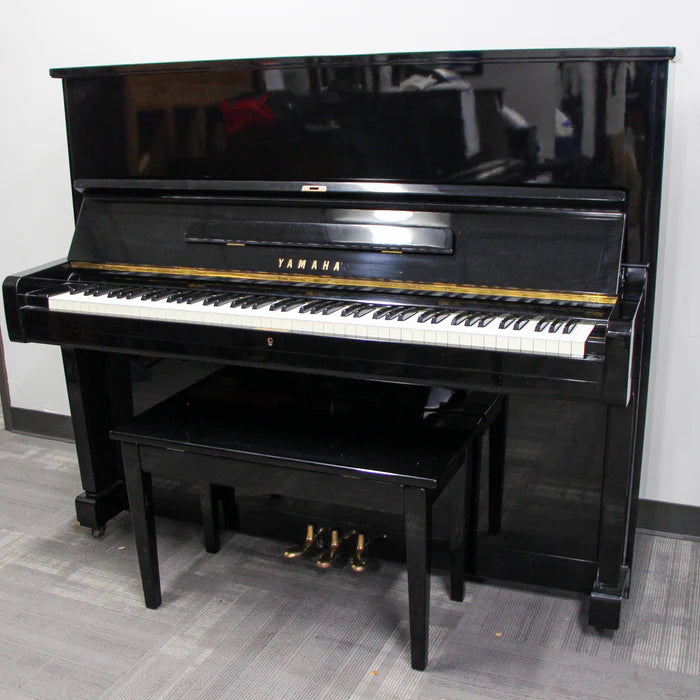 Yamaha Professional Upright Piano-High-Gloss Ebony-50" U2 Model-Gallery